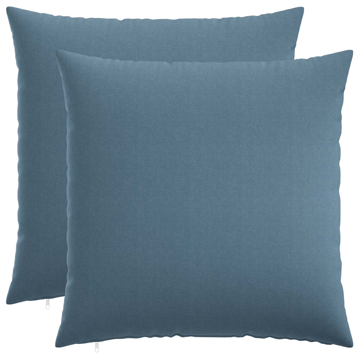 Pudebetræk 2 stk. HEERLEN Jeans blå 55 x 55 cm Stof
