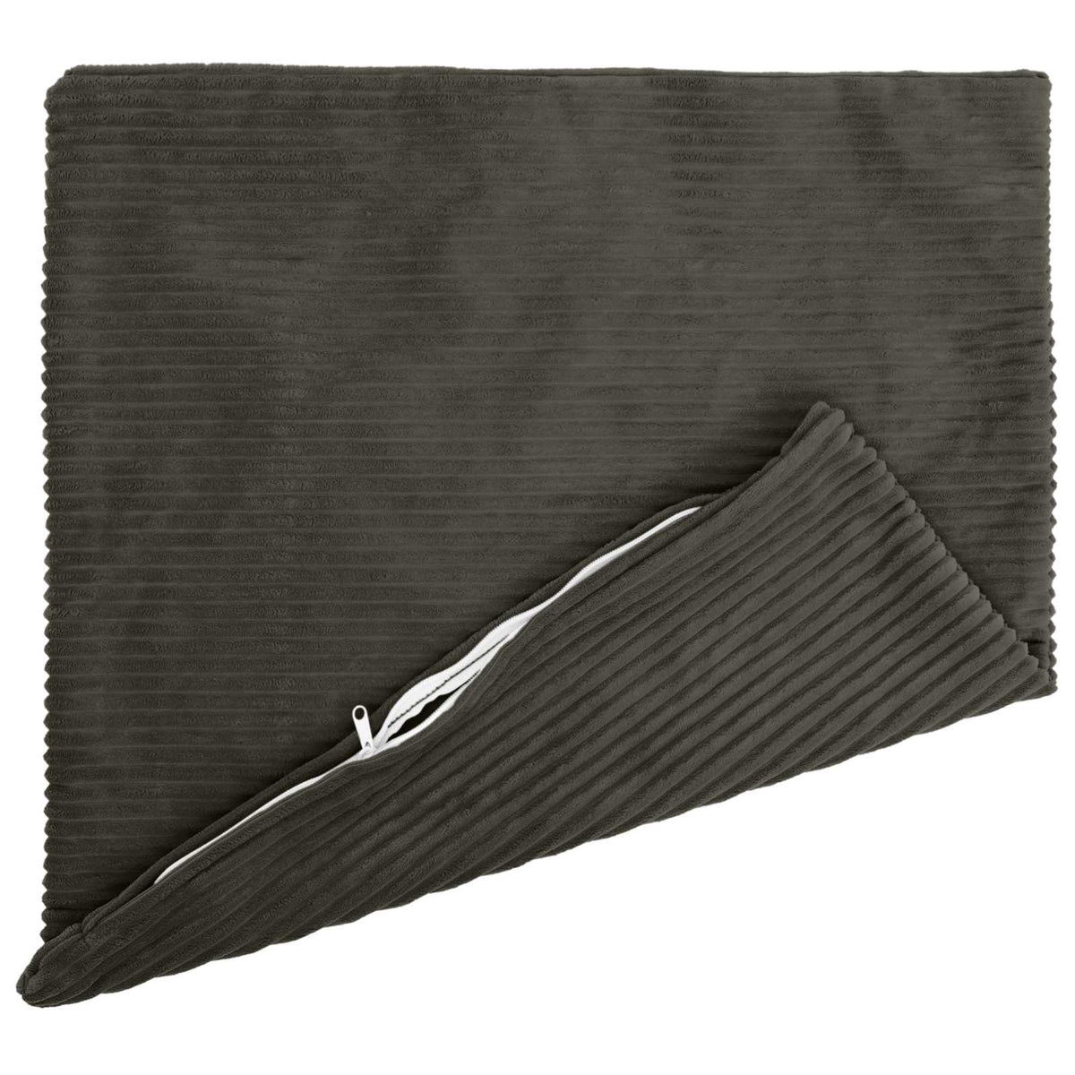 Pudebetræk 2 pcs HEERLEN Antracit 55 x 55 cm cordfløjl