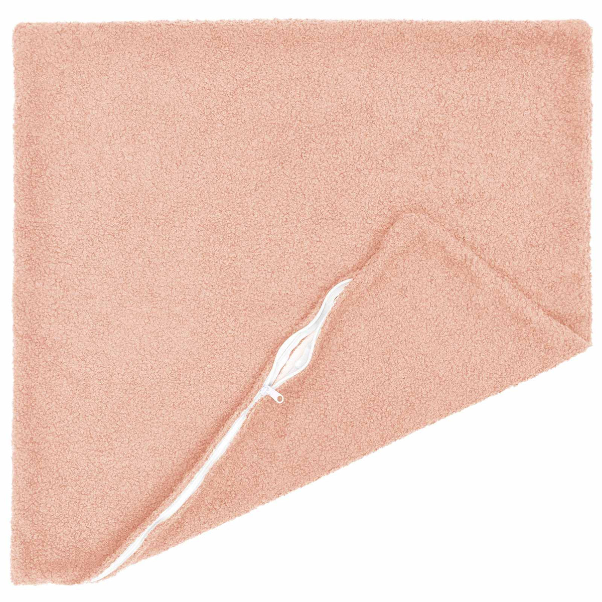 Pudebetræk 2 stk. HEERLEN Lyserød 55 x 55 cm Bouclé