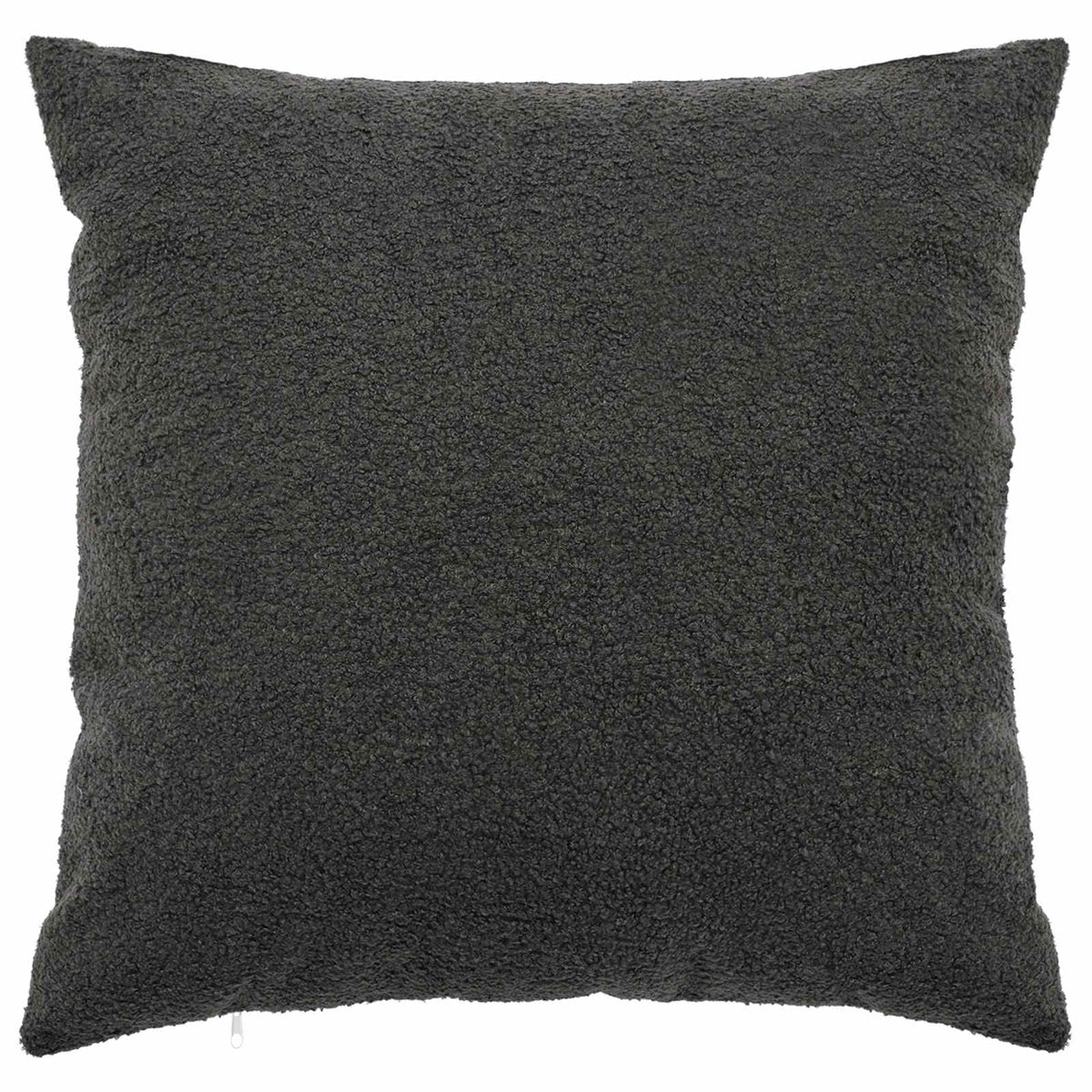 Pudebetræk 6 stk. HEERLEN Mørkegrå 55 x 55 cm Bouclé