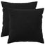 Pudebetræk 2 pcs HEERLEN Sort 55 x 55 cm Bouclé