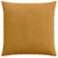 Pudebetræk 2 pcs HEERLEN Gul 60 x 60 cm cordfløjl