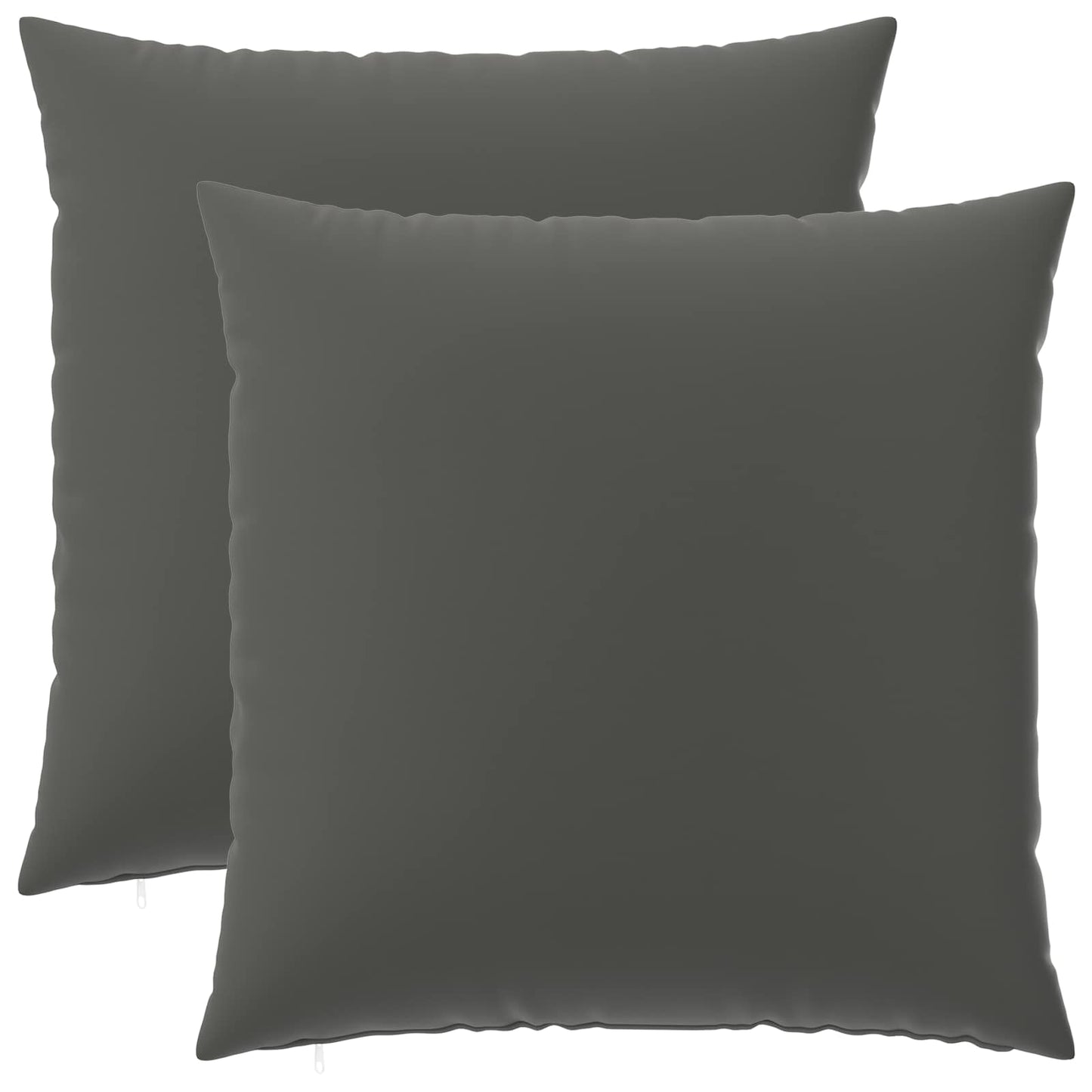 Pudebetræk 2 pcs HEERLEN Antracit 60 x 60 cm Polyester