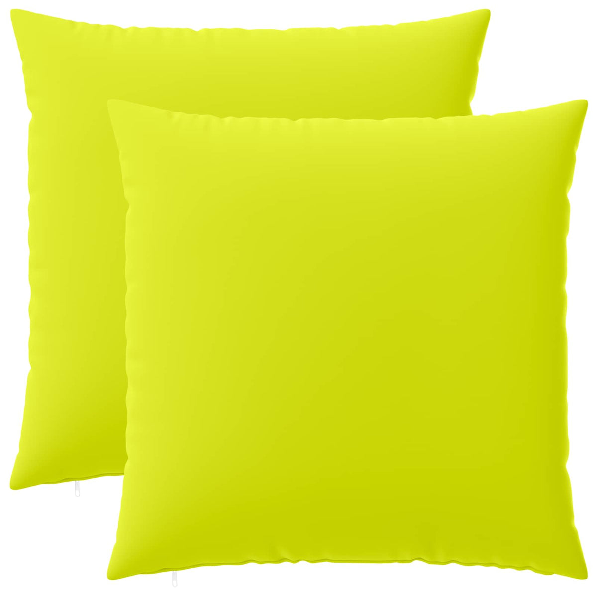 Pudebetræk 2 pcs HEERLEN Lys grøn 60 x 60 cm Polyester