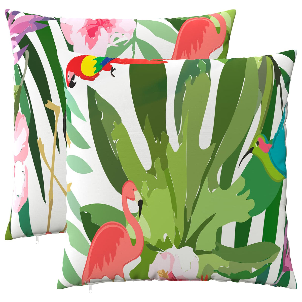 Pudebetræk 2 pcs HEERLEN Flerfarvet 60 x 60 cm Polyester