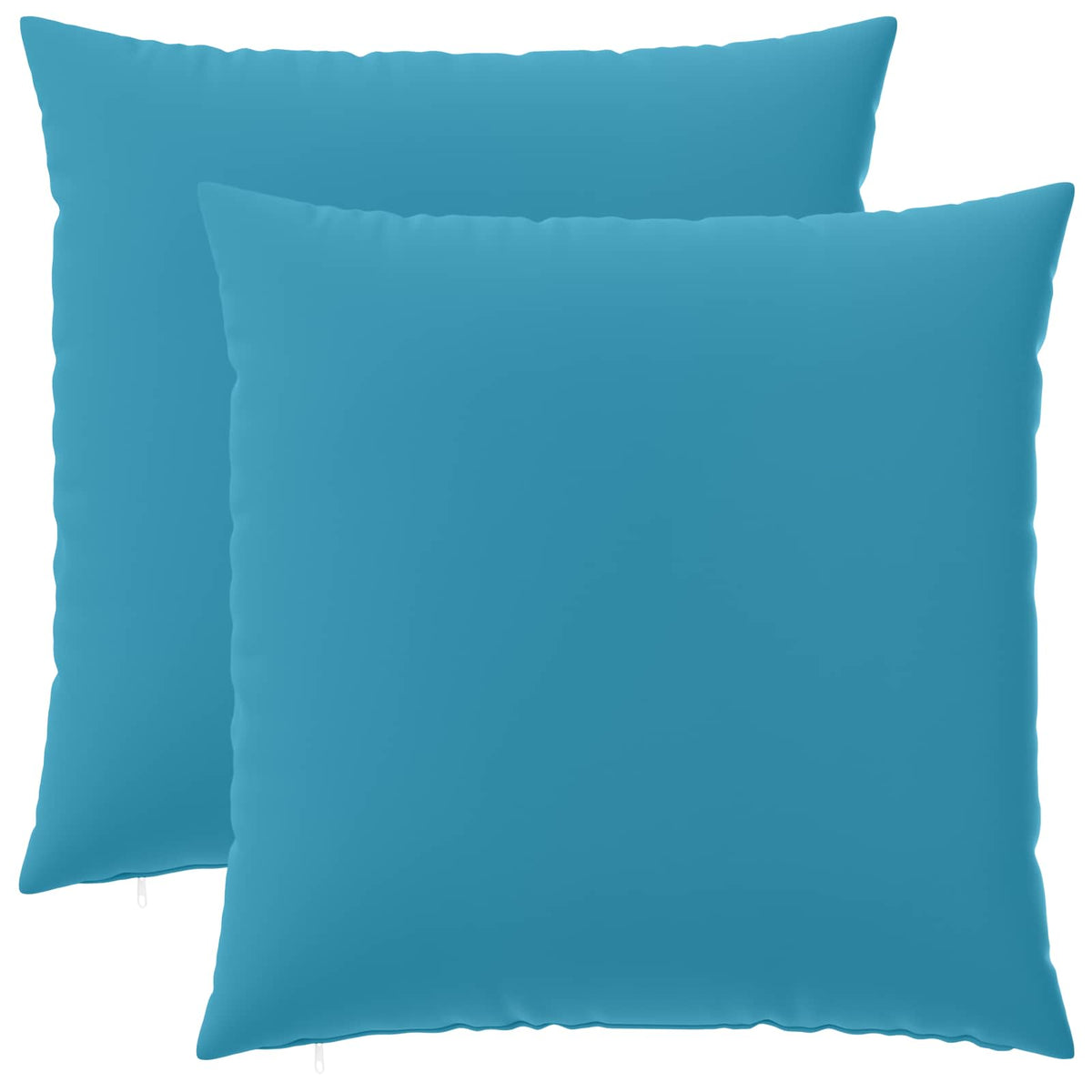Pudebetræk 2 pcs HEERLEN Lyseblå 60 x 60 cm Polyester