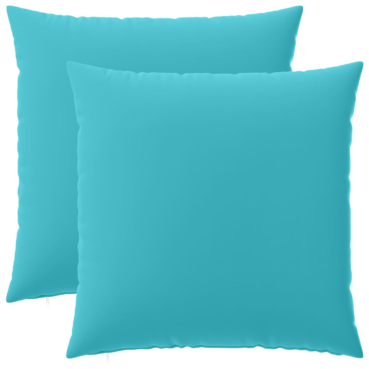 Pudebetræk 2 pcs HEERLEN Turkis 60 x 60 cm Polyester