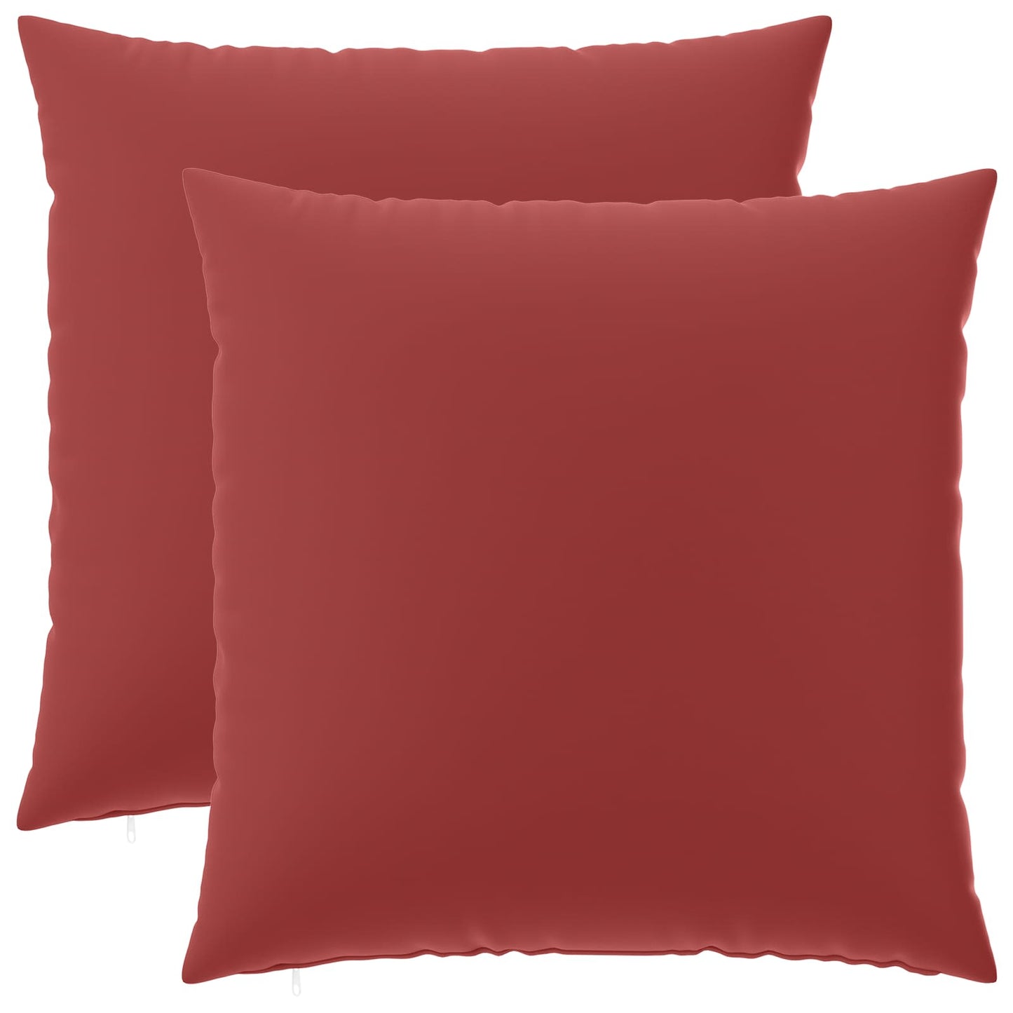 Pudebetræk 2 pcs HEERLEN Vinrød 60 x 60 cm Polyester