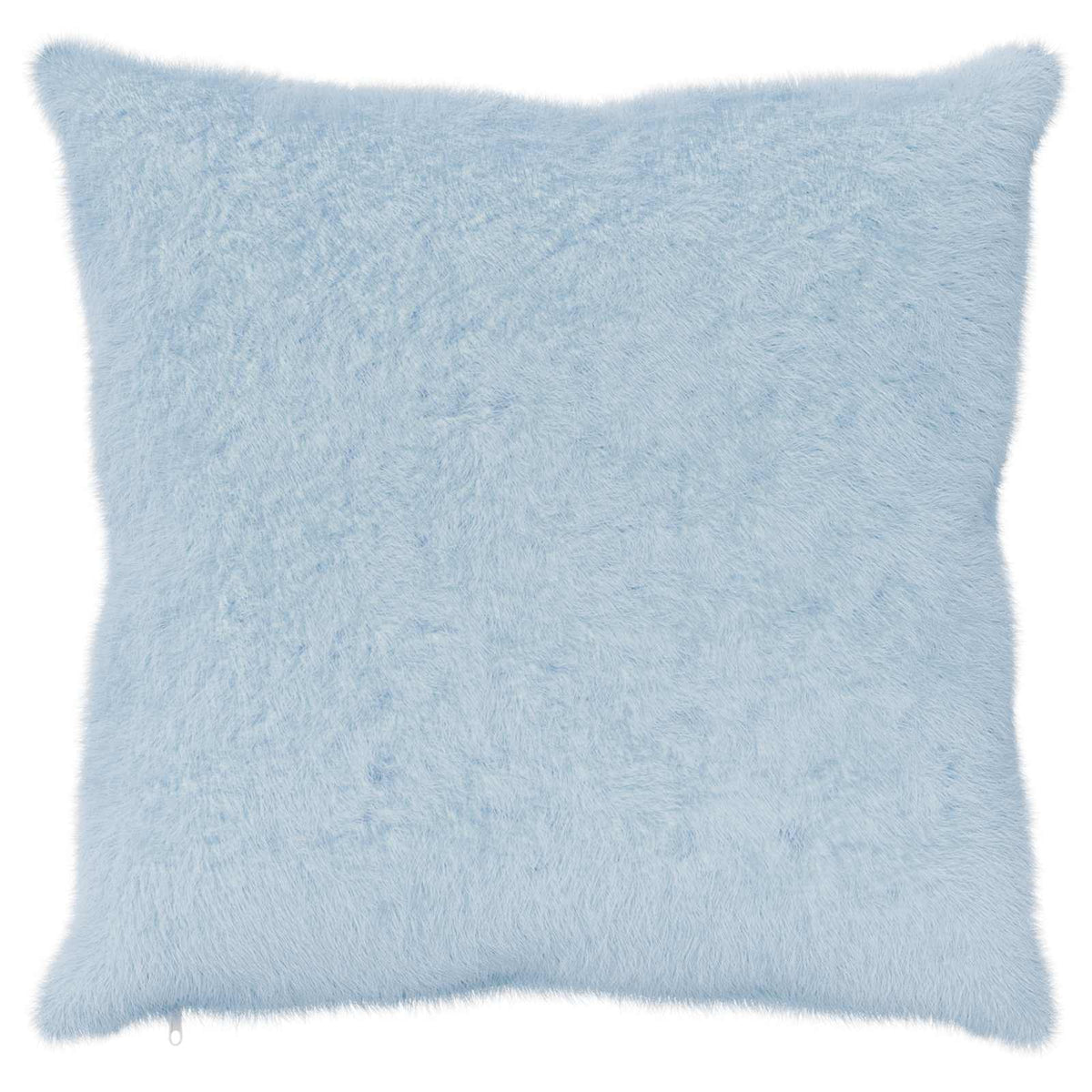Pudebetræk 2 stk. HEERLEN Lyseblå 60 x 60 cm Faux Kanin Pels