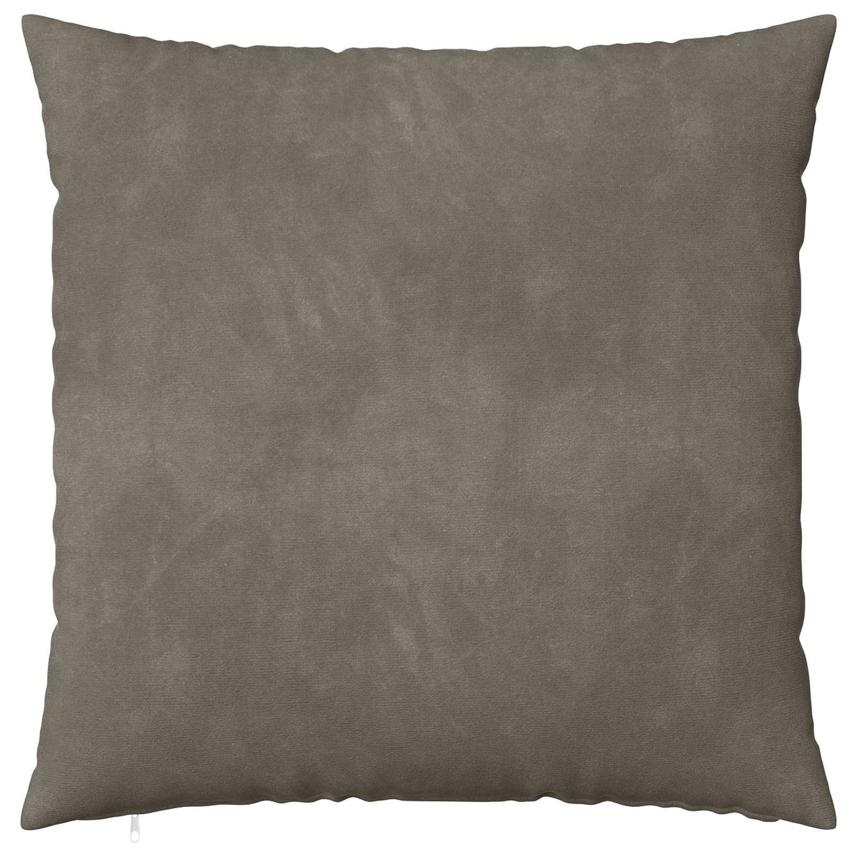 Pudebetræk 6 pcs HEERLEN Lysegrå 65 x 65 cm Fløjl
