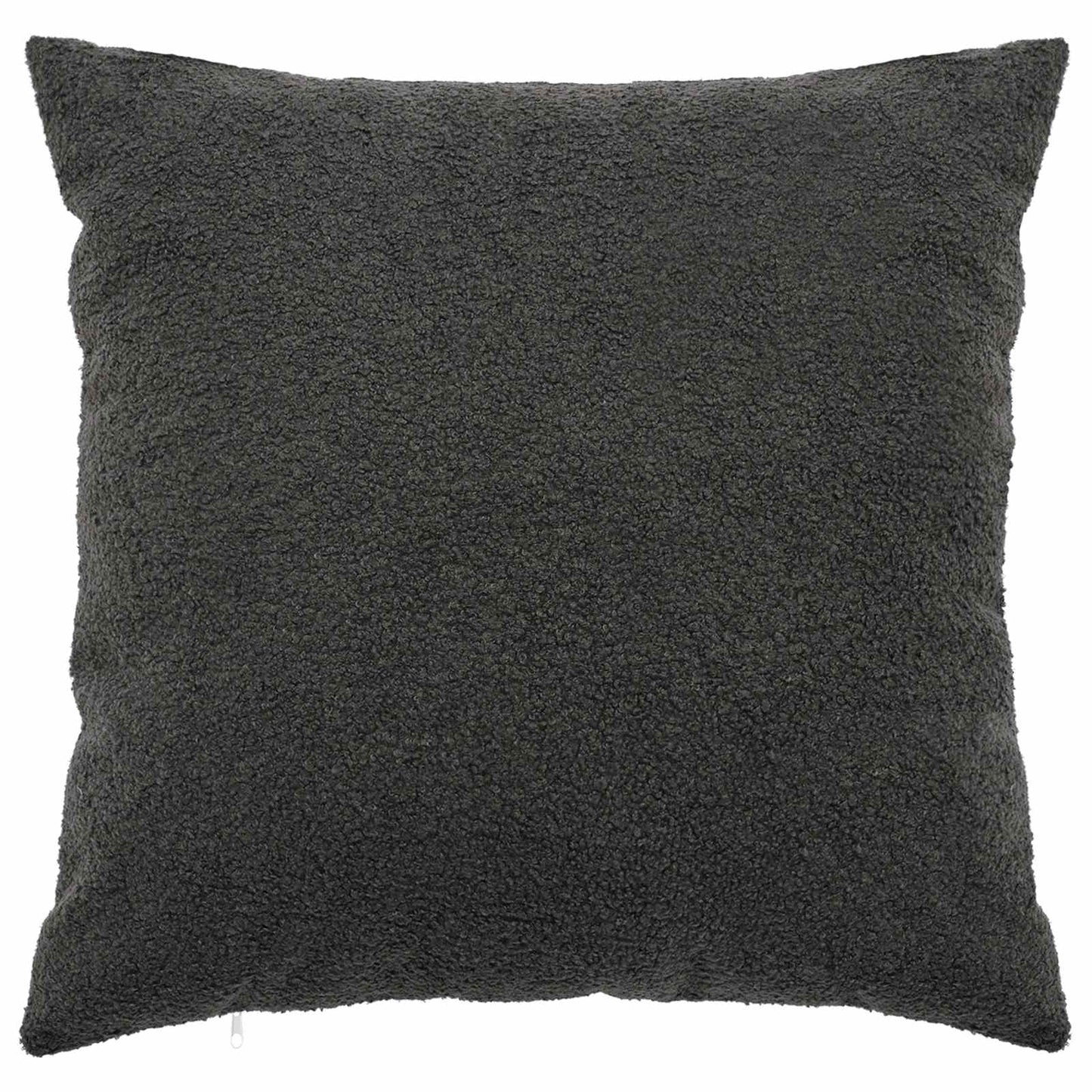 Pudebetræk 6 pcs HEERLEN Mørkegrå 65 x 65 cm Bouclé