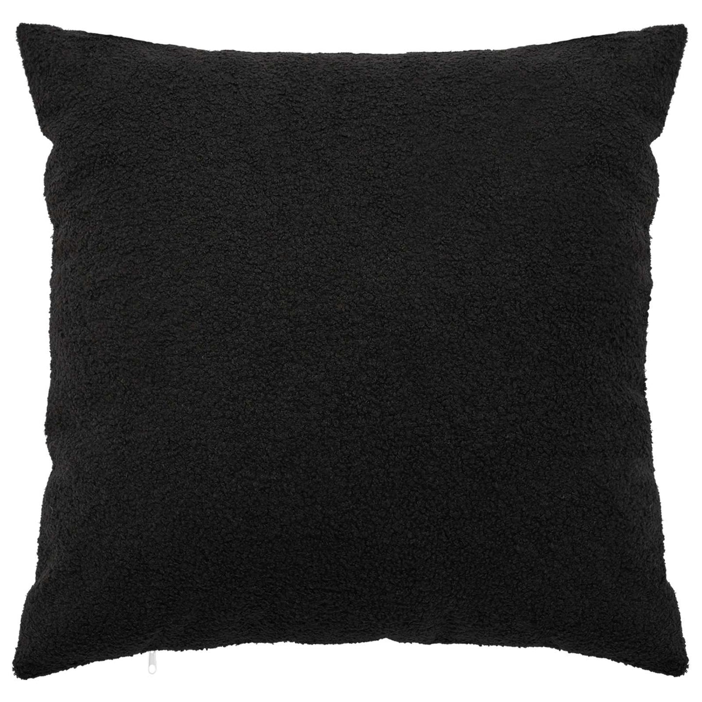 Pudebetræk 2 pcs HEERLEN Sort 65 x 65 cm Bouclé