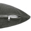 Pudebetræk 2 pcs HEERLEN Antracit 65 x 65 cm Mikrofiber Fleece