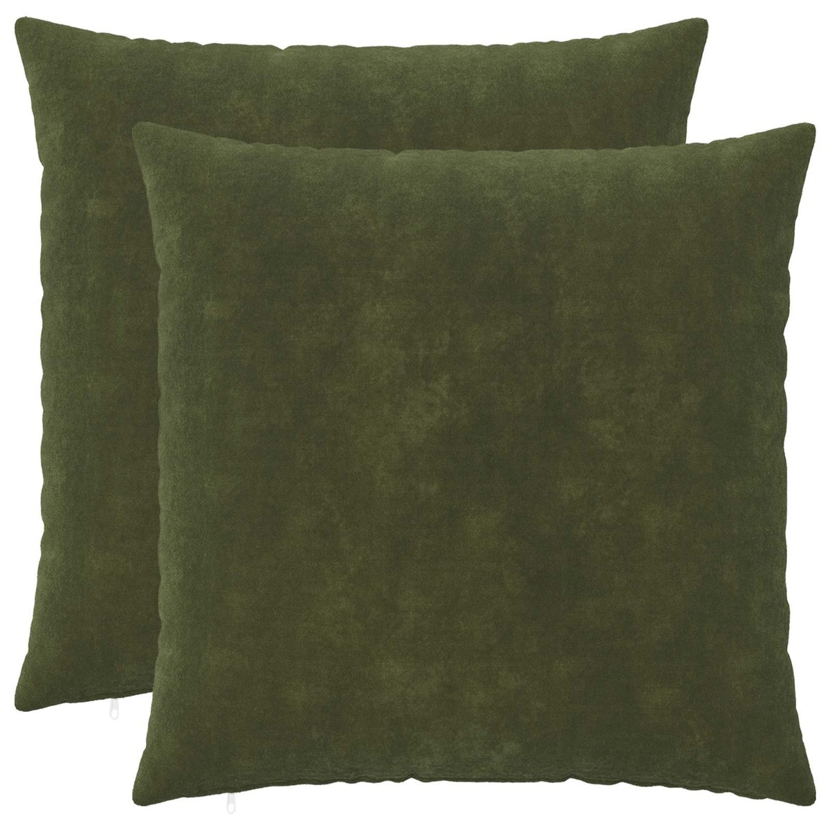 Pudebetræk 2 pcs HEERLEN Grøn 65 x 65 cm Mikrofiber Fleece