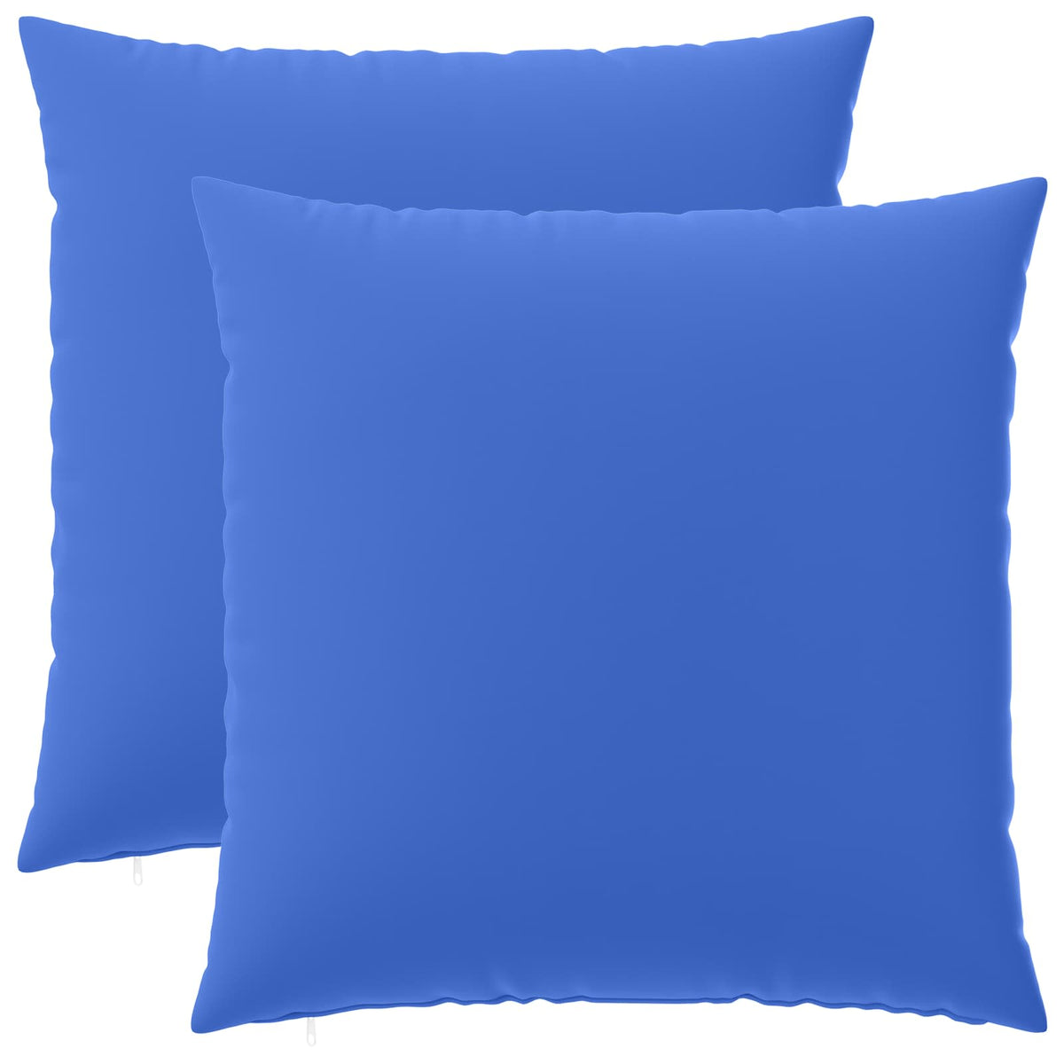 Pudebetræk 2 pcs HEERLEN Kongelig blå 65 x 65 cm Polyester