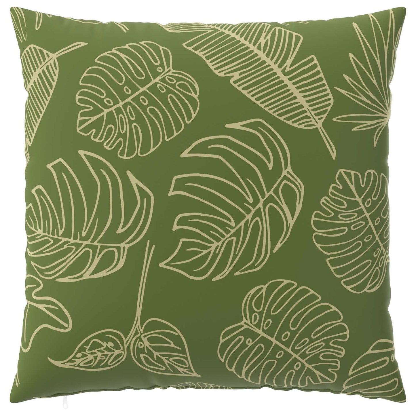 Pudebetræk 2 pcs HEERLEN Bladdesign 65 x 65 cm Polyester