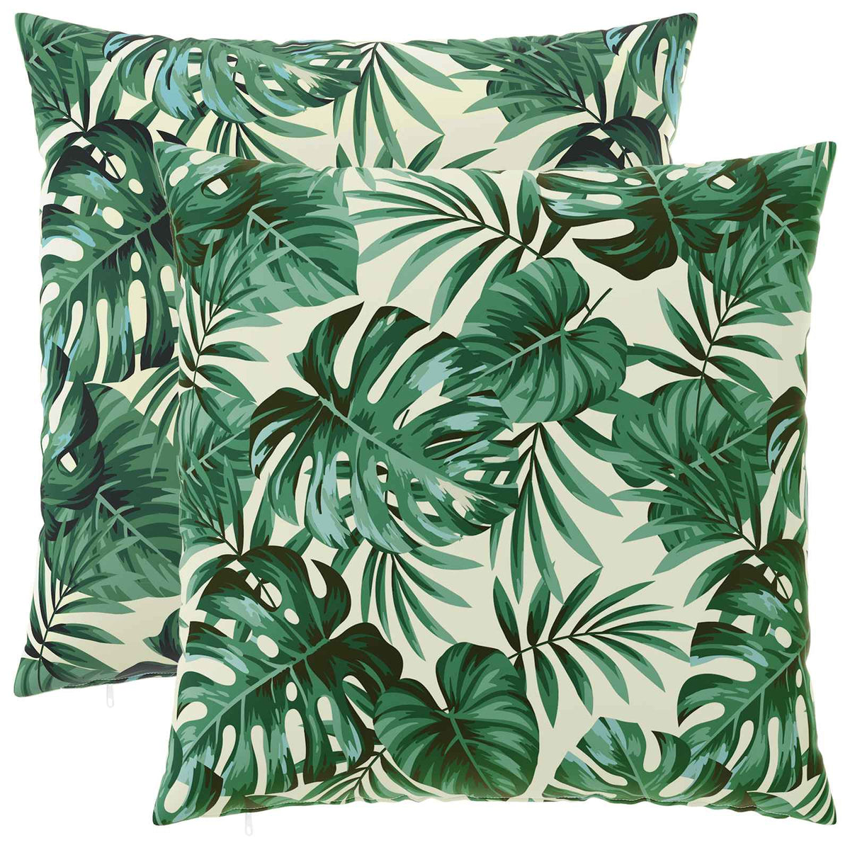 Pudebetræk 2 pcs HEERLEN Bladmønster 65 x 65 cm Polyester