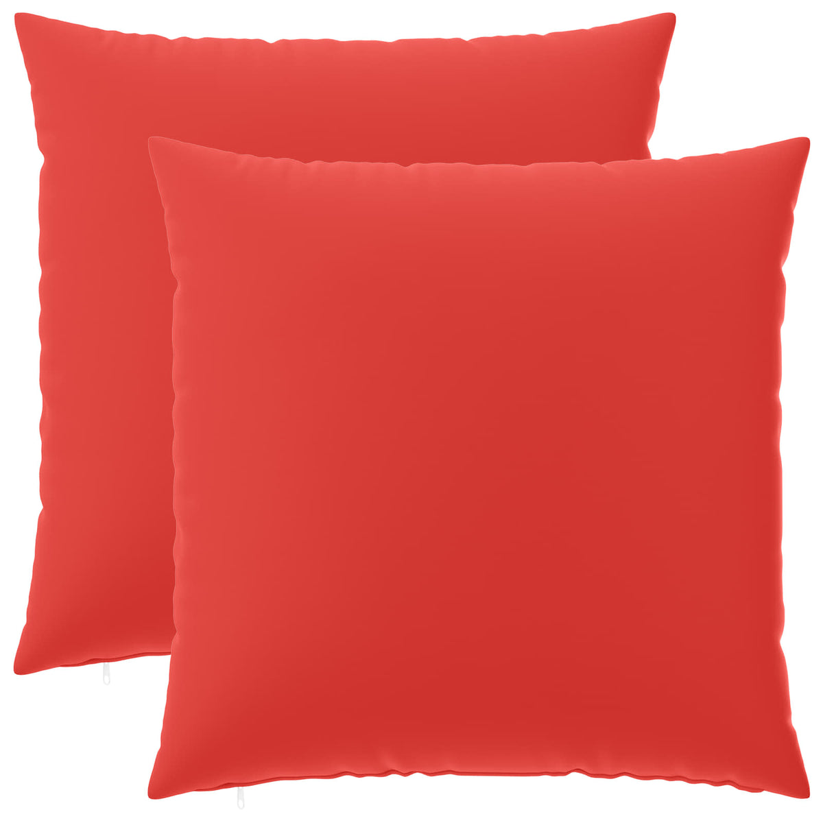 Pudebetræk 2 pcs HEERLEN Rød 65 x 65 cm Polyester