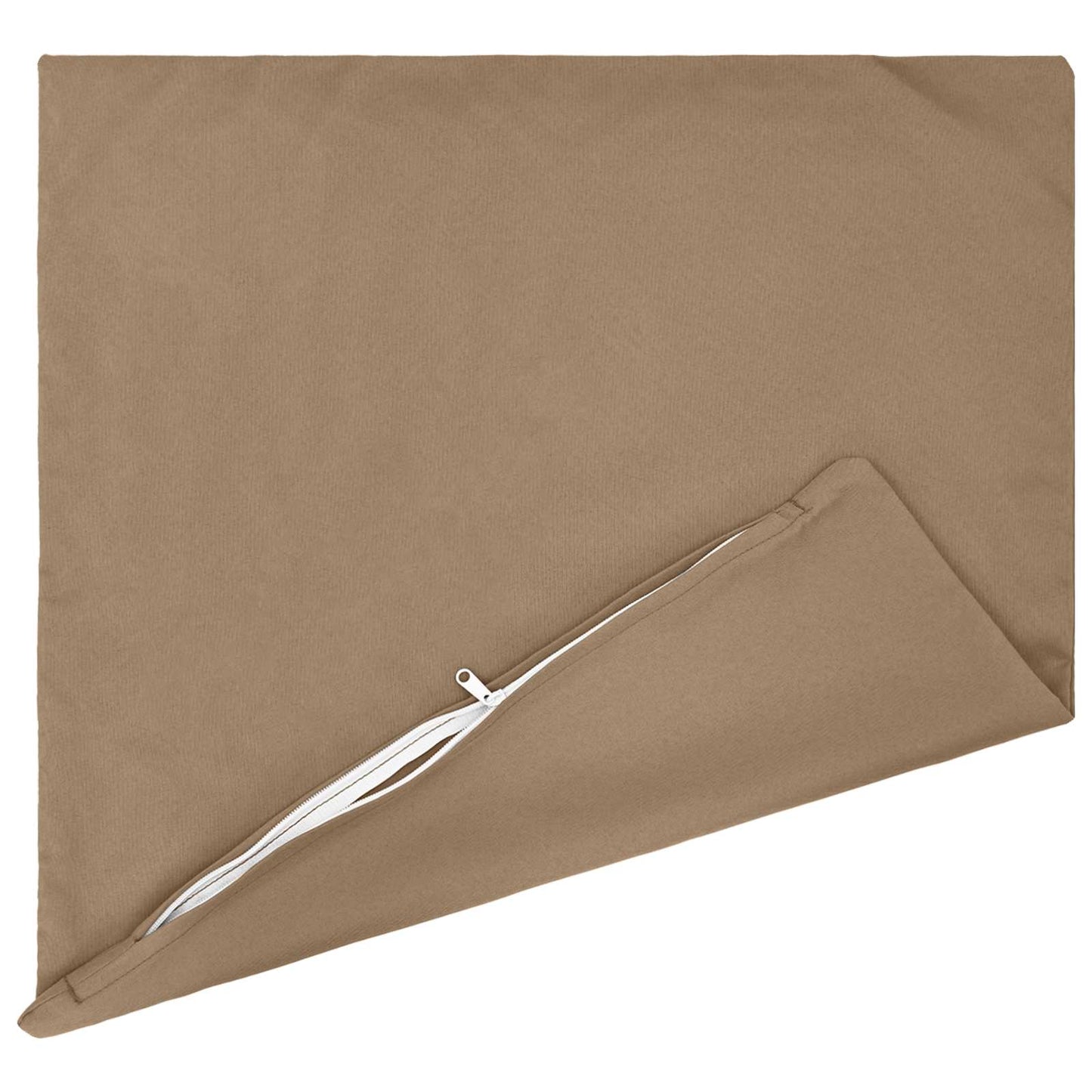 Pudebetræk 2 stk. HEERLEN Gråbrun 65 x 65 cm Polyester