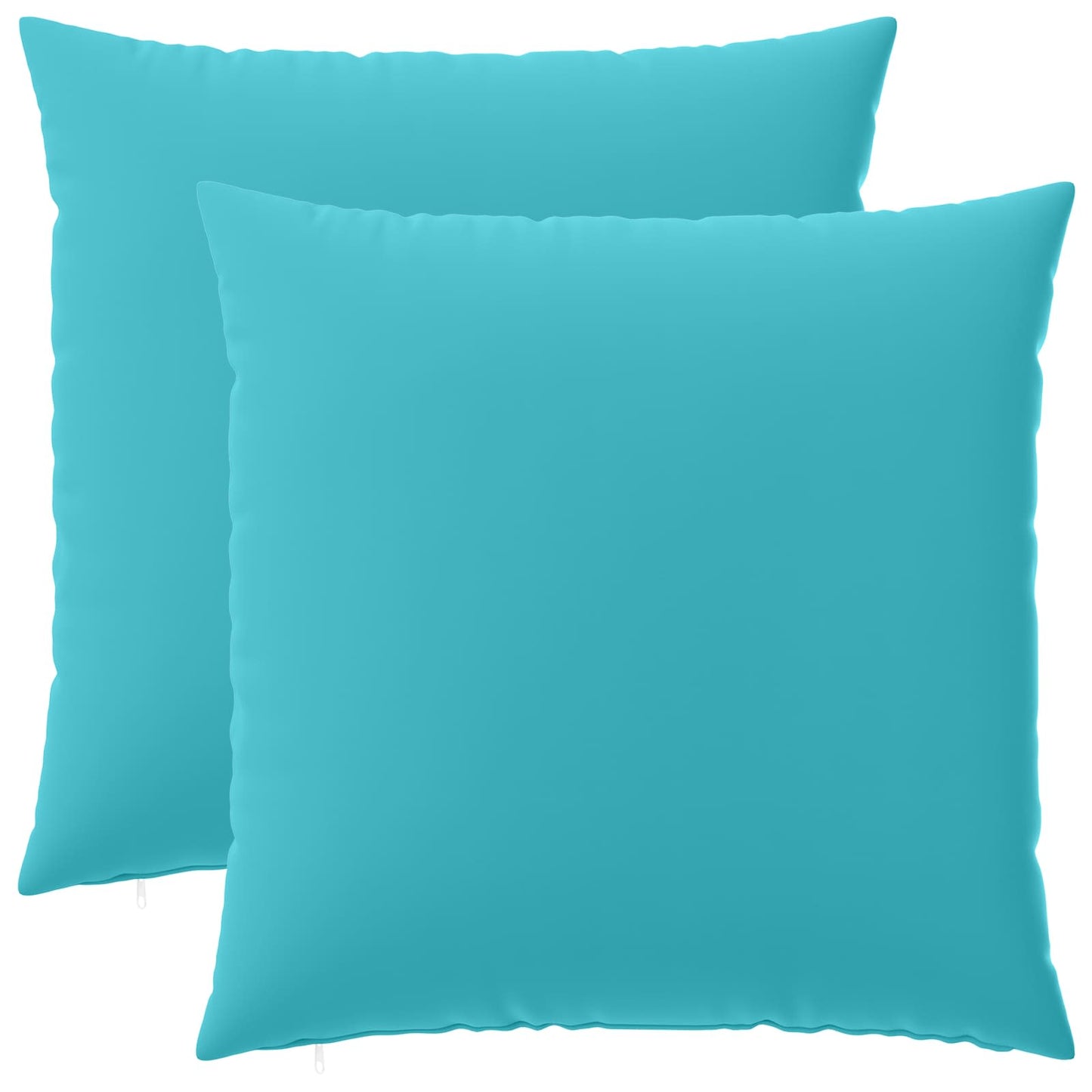 Pudebetræk 2 pcs HEERLEN Turkis 65 x 65 cm Polyester