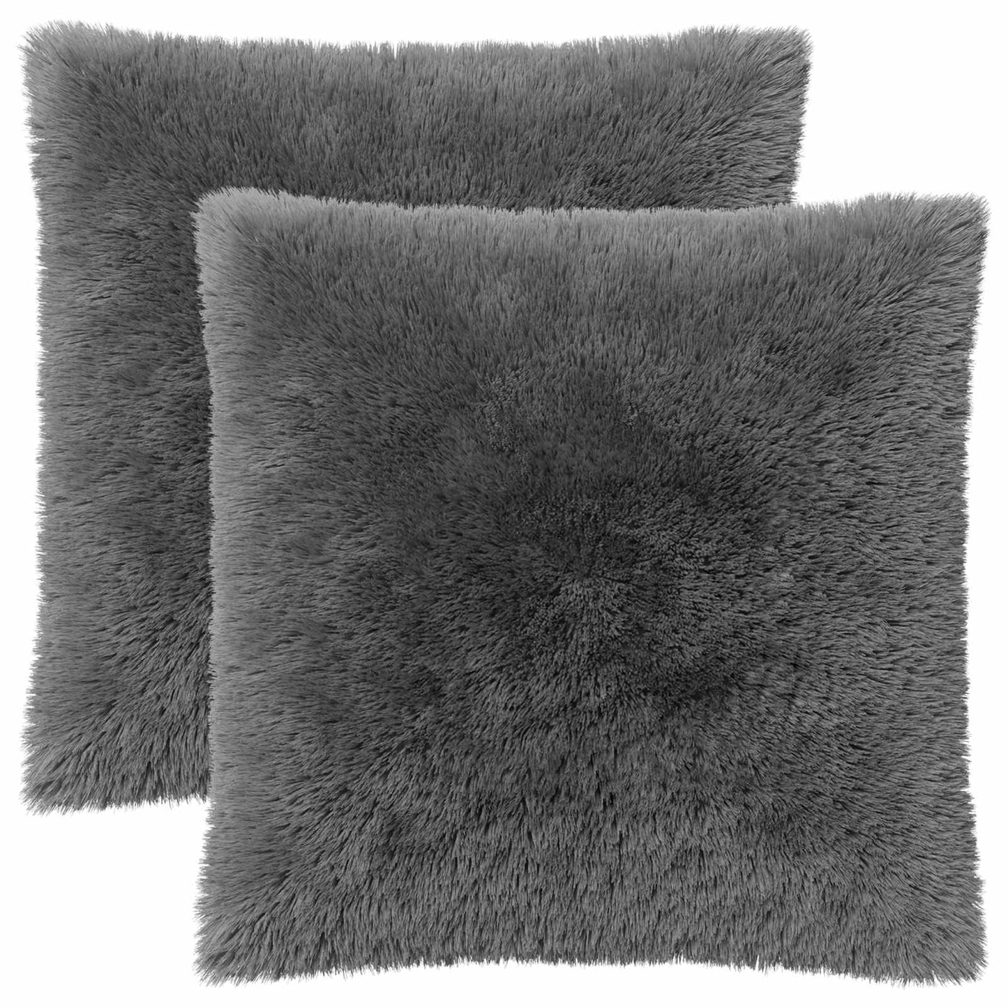 Pudebetræk 2 pcs HEERLEN Lysegrå 65 x 65 cm PV Fleece
