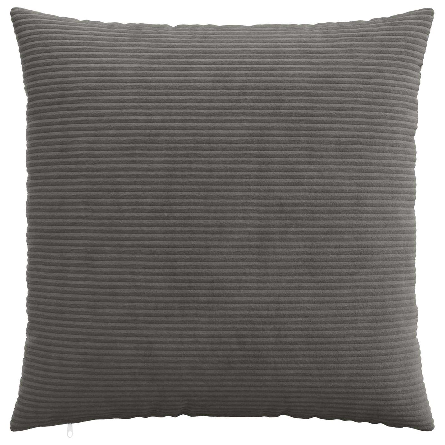 Pudebetræk 2 pcs HEERLEN Mørkegrå 80 x 80 cm cordfløjl