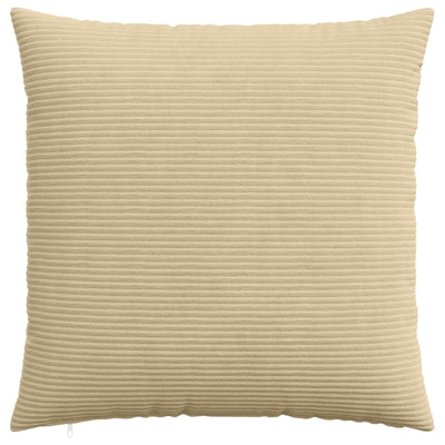 Pudebetræk 2 pcs HEERLEN Grøn Grå 80 x 80 cm cordfløjl