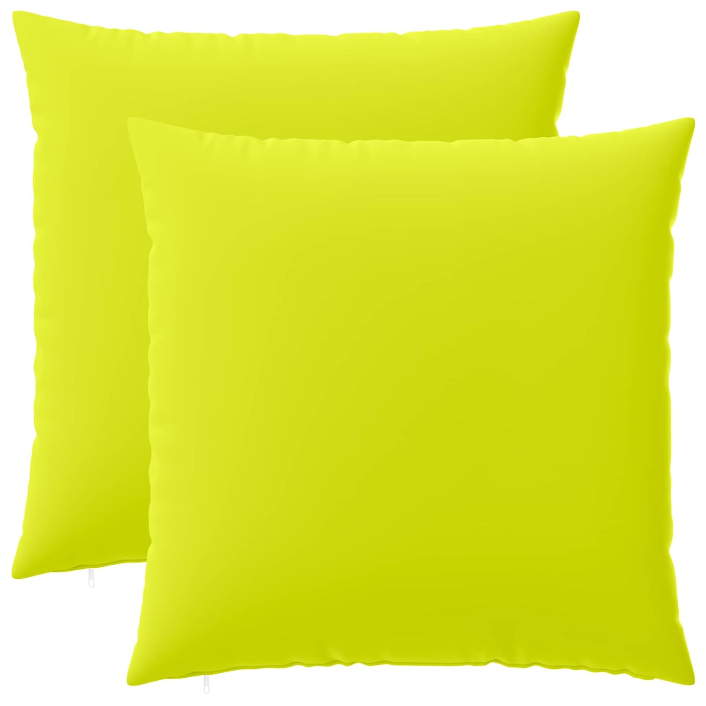Pudebetræk 2 pcs HEERLEN Lys grøn 80 x 80 cm Polyester
