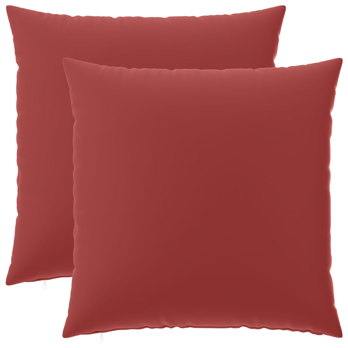 Pudebetræk 2 pcs HEERLEN Vinrød 80 x 80 cm Polyester