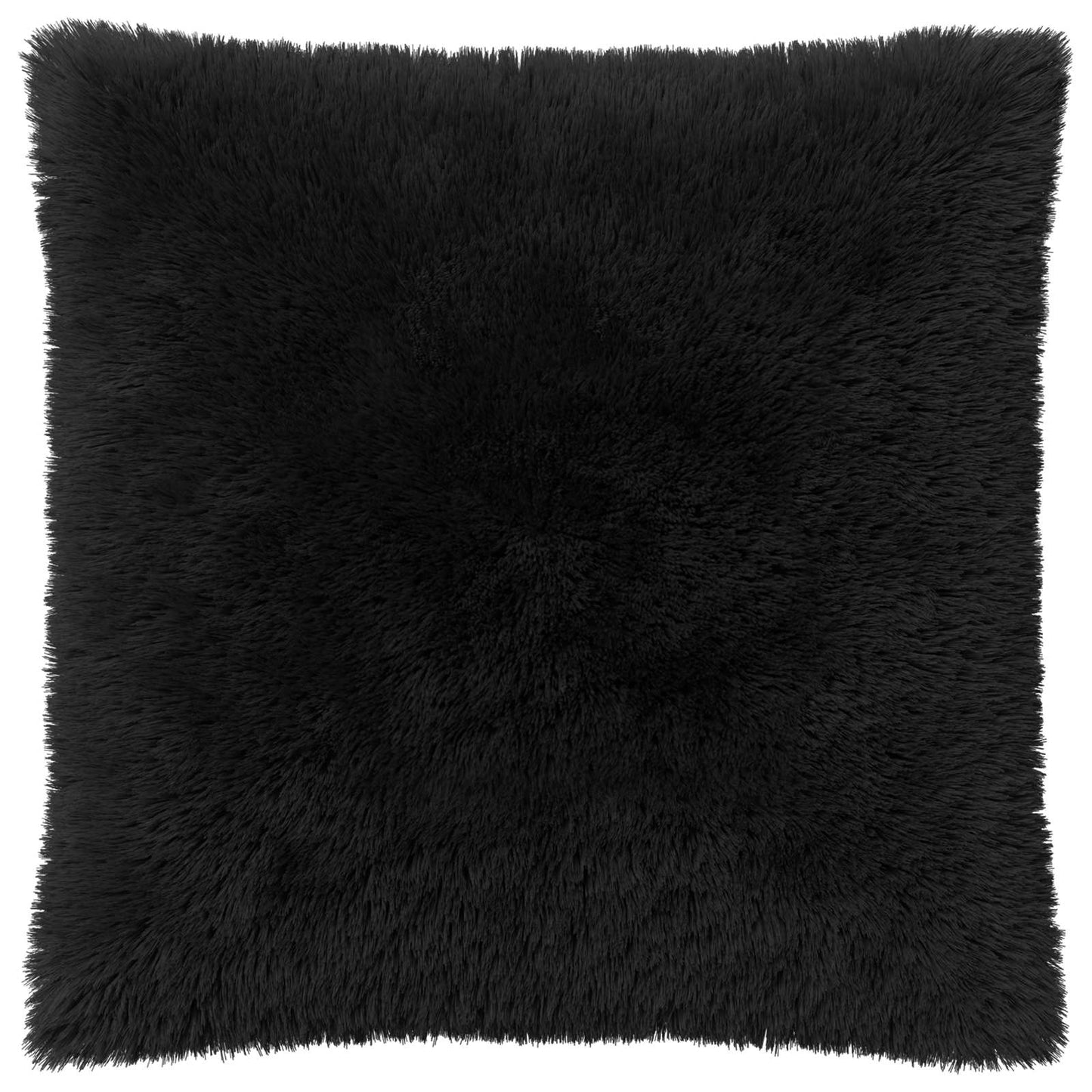 Pudebetræk 6 pcs HEERLEN Sort 80 x 80 cm PV Fleece