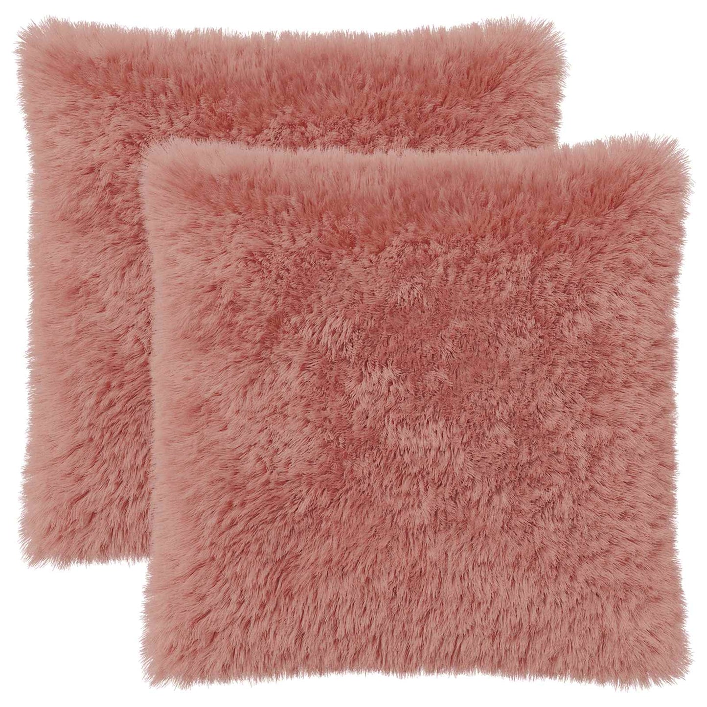 Pudebetræk 2 pcs HEERLEN Lyserød 80 x 80 cm PV Fleece
