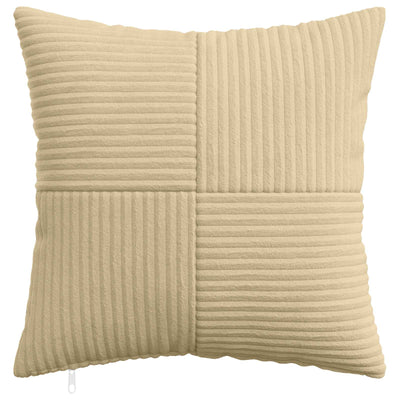 Pudebetræk 6 pcs ALMELO Grågrøn 30 x 30 cm cordfløjl
