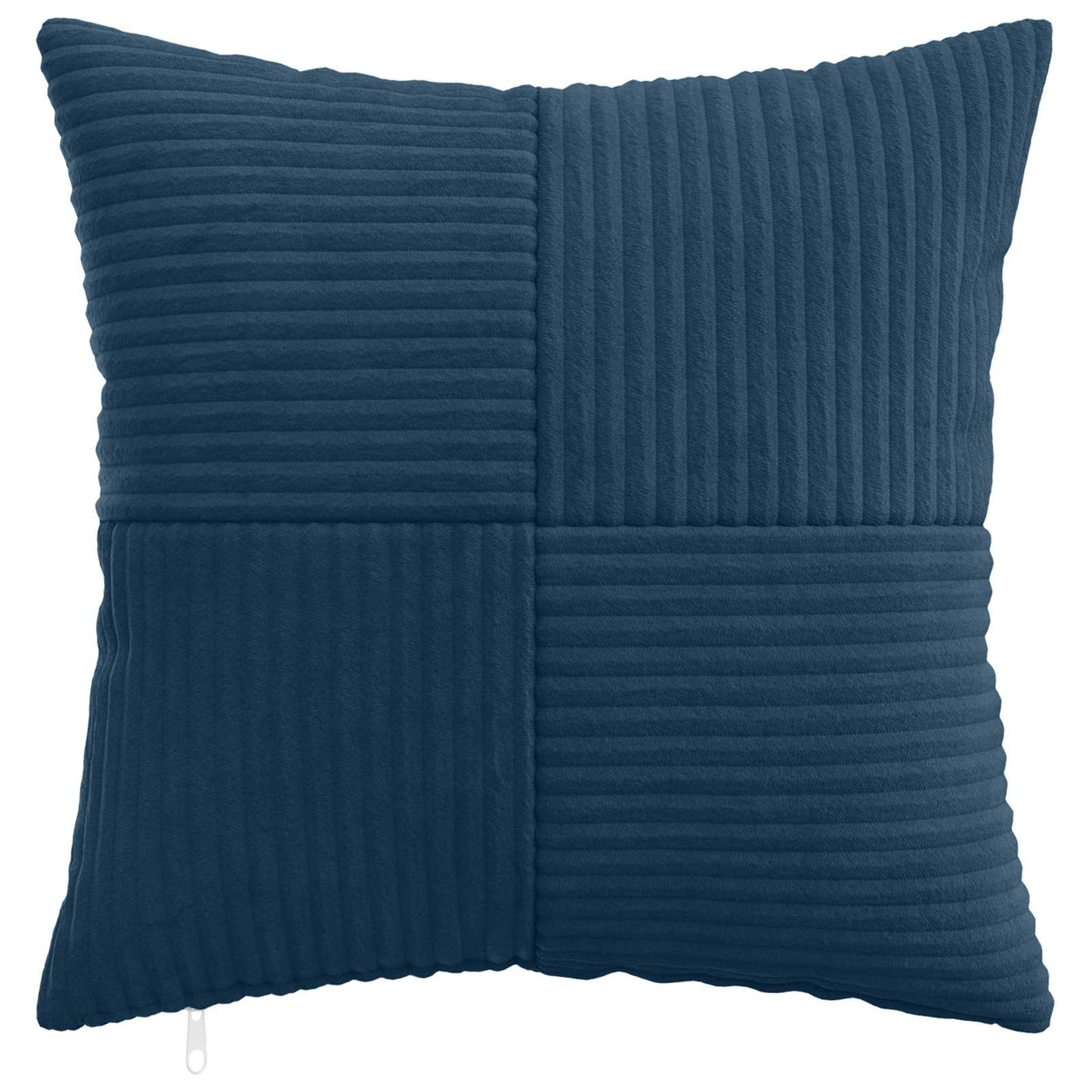 Pudebetræk 2 pcs ALMELO Mørkeblå 30 x 30 cm cordfløjl