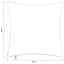 Pudebetræk 2 pcs ALMELO Mørkeblå 30 x 30 cm cordfløjl