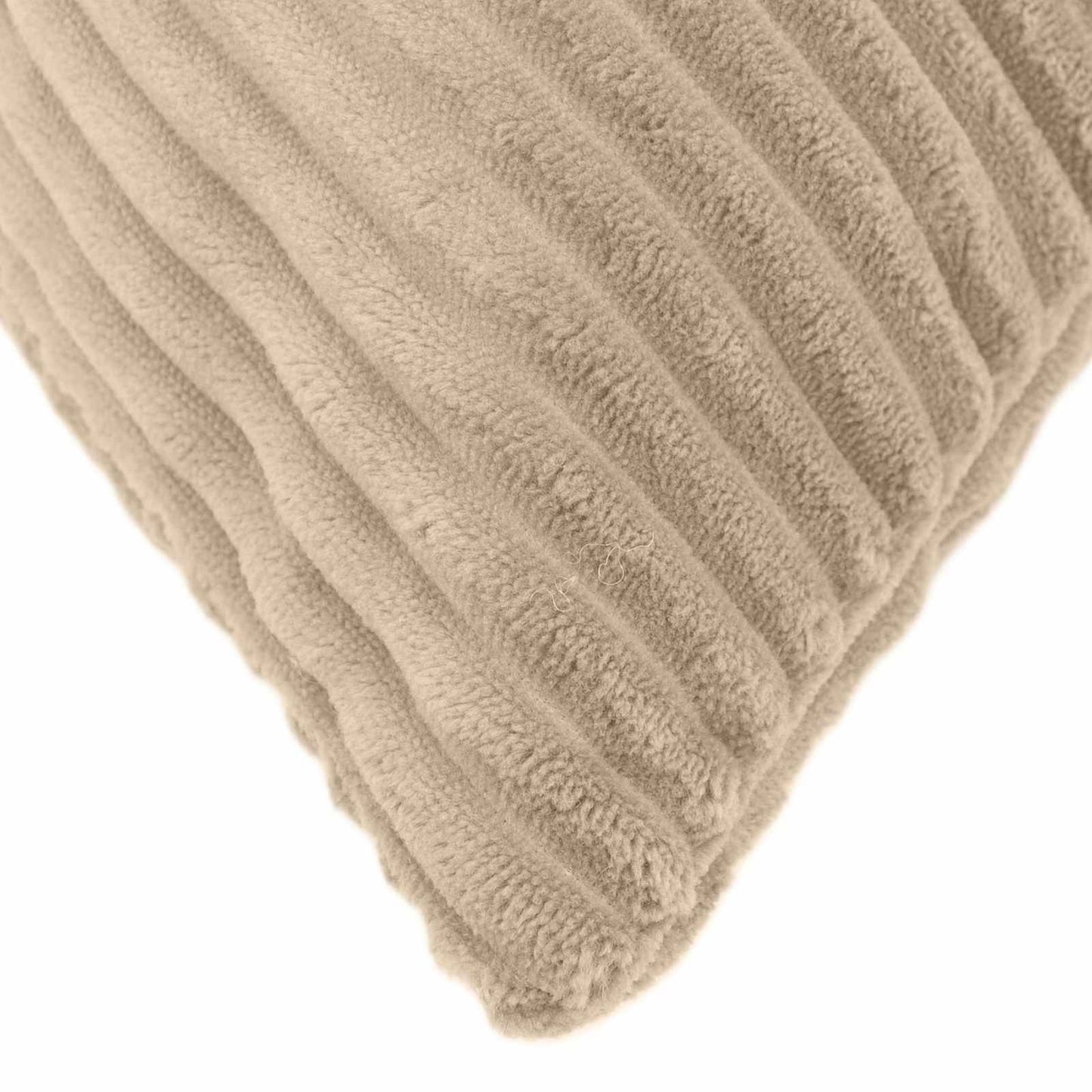 Pudebetræk 6 pcs ALMELO Gråbrun 30 x 30 cm cordfløjl