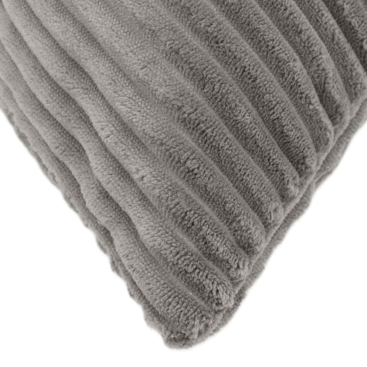 Pudebetræk 6 pcs ALMELO Lysegrå 30 x 50 cm cordfløjl