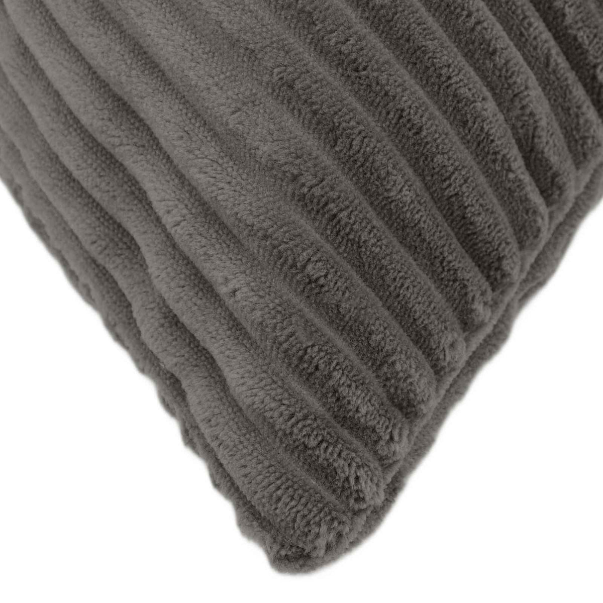Pudebetræk 2 pcs ALMELO Mørkegrå 30 x 50 cm cordfløjl