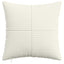 Pudebetræk 12 pcs ALMELO Cremefarvet 40 x 40 cm cordfløjl