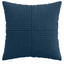 Pudebetræk 6 pcs ALMELO Mørkeblå 40 x 40 cm cordfløjl