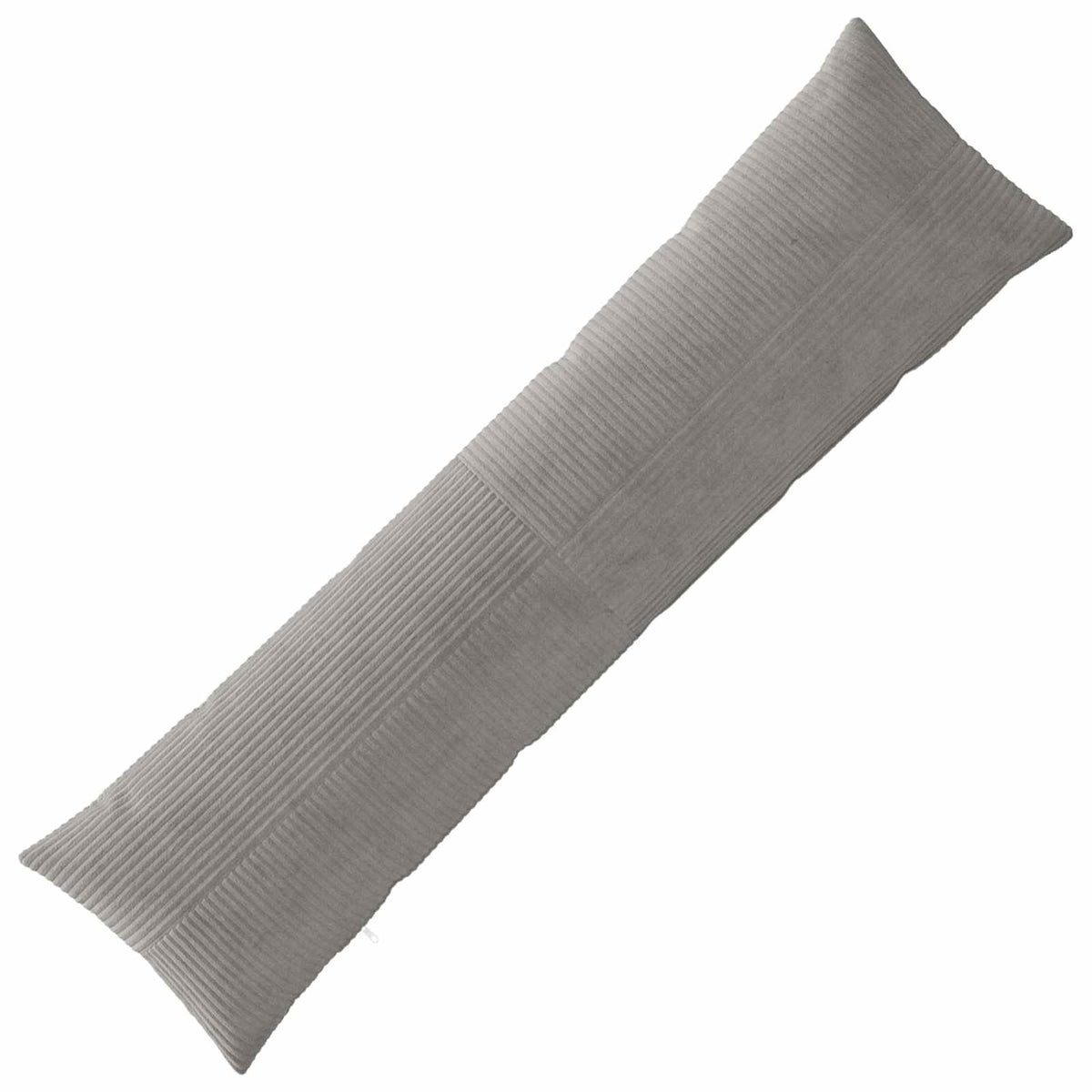 Pudebetræk ALMELO Lysegrå 40 x 145 cm cordfløjl