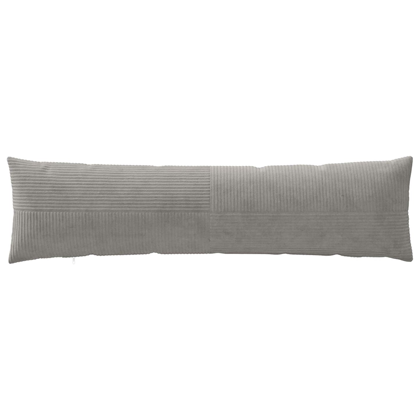 Pudebetræk ALMELO Lysegrå 40 x 145 cm cordfløjl