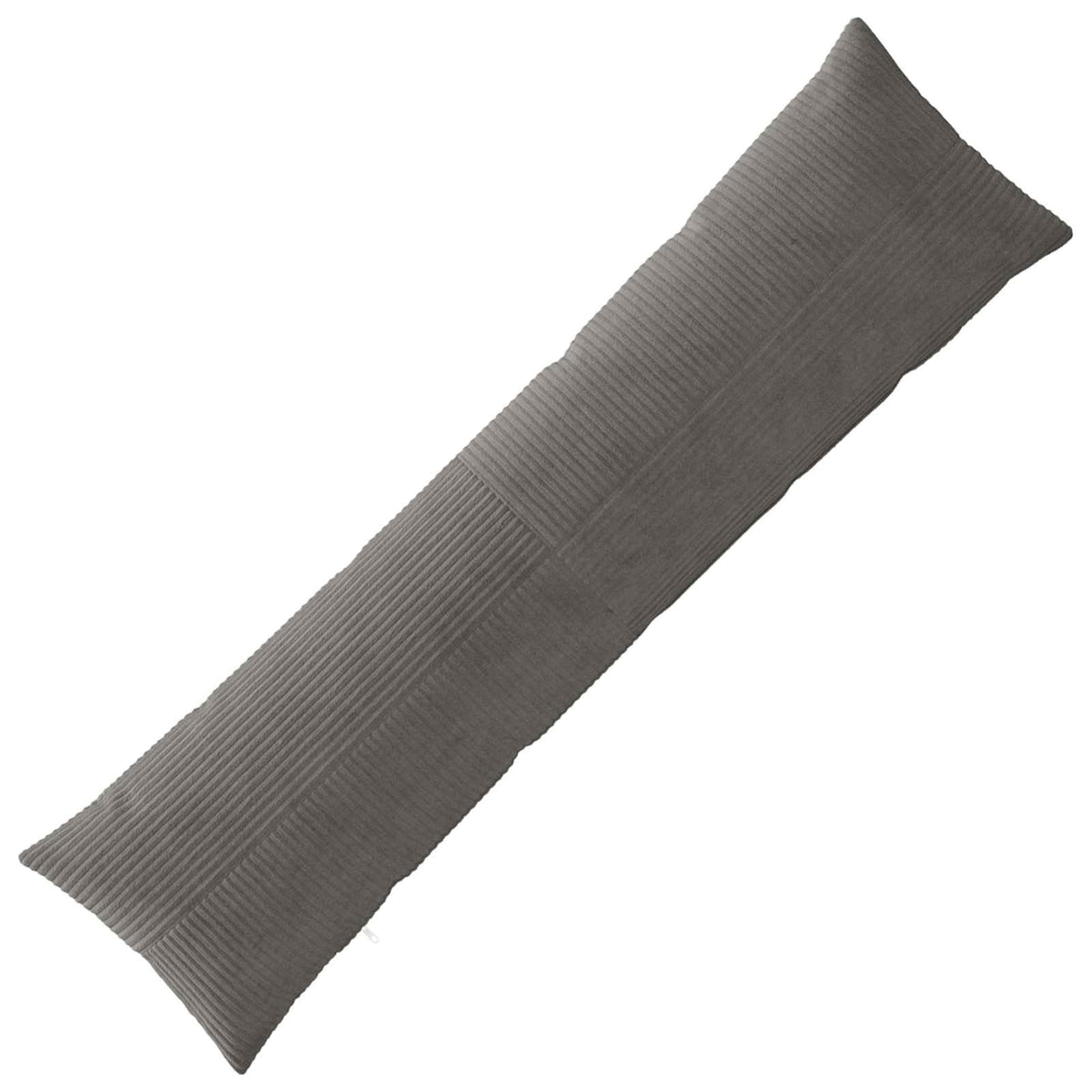 Pudebetræk ALMELO Mørkegrå 40 x 145 cm cordfløjl