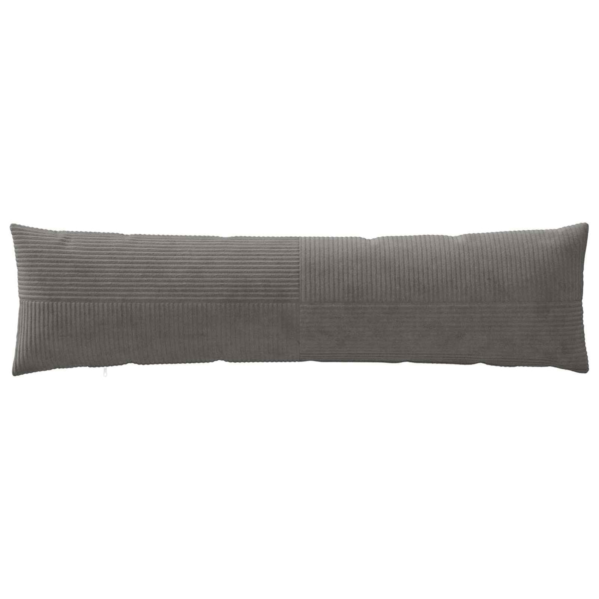 Pudebetræk ALMELO Mørkegrå 40 x 145 cm cordfløjl