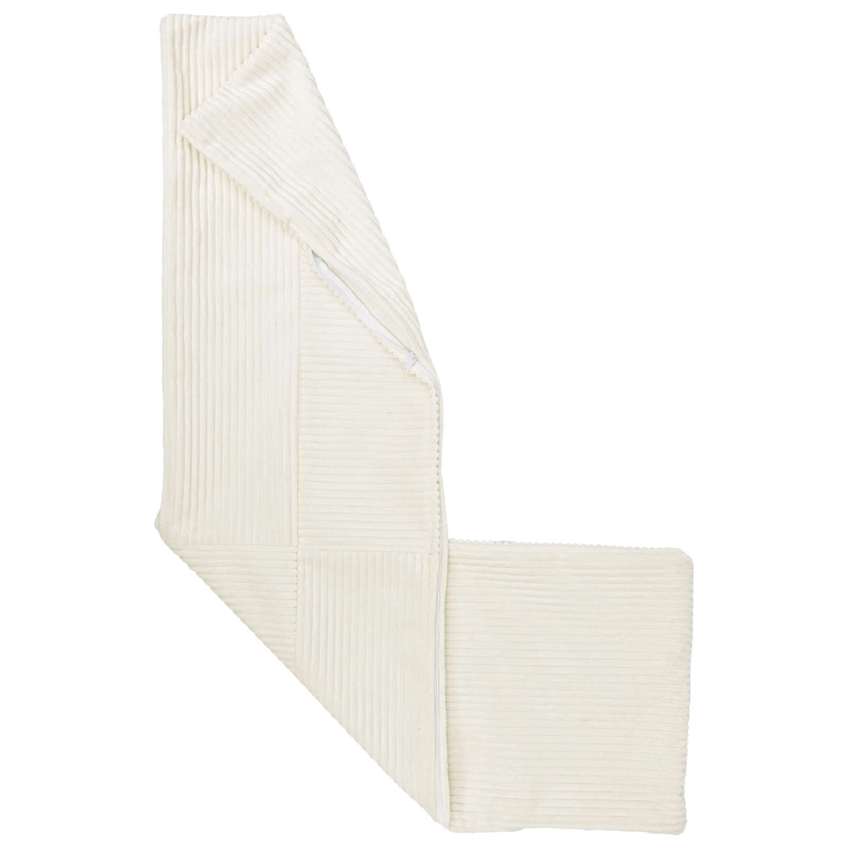 Pudebetræk 2 pcs ALMELO Cremefarvet 40 x 145 cm cordfløjl