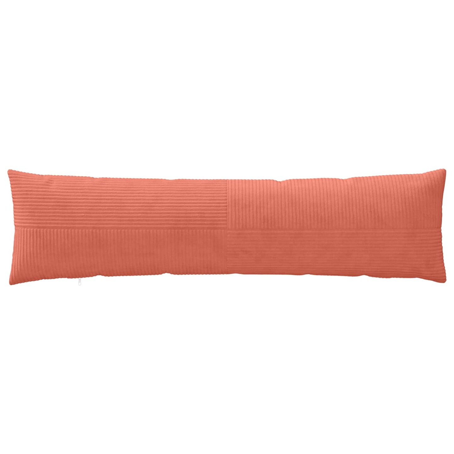 Pudebetræk ALMELO Rød orange 40 x 145 cm cordfløjl