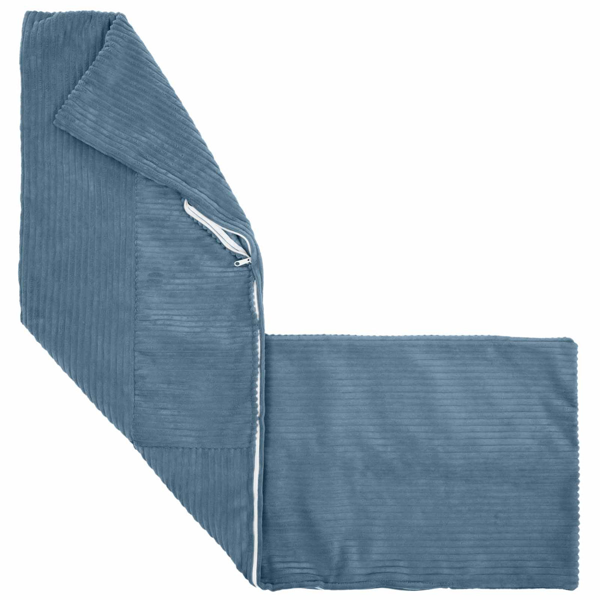 Pudebetræk 2 pcs ALMELO Blå 40 x 145 cm cordfløjl