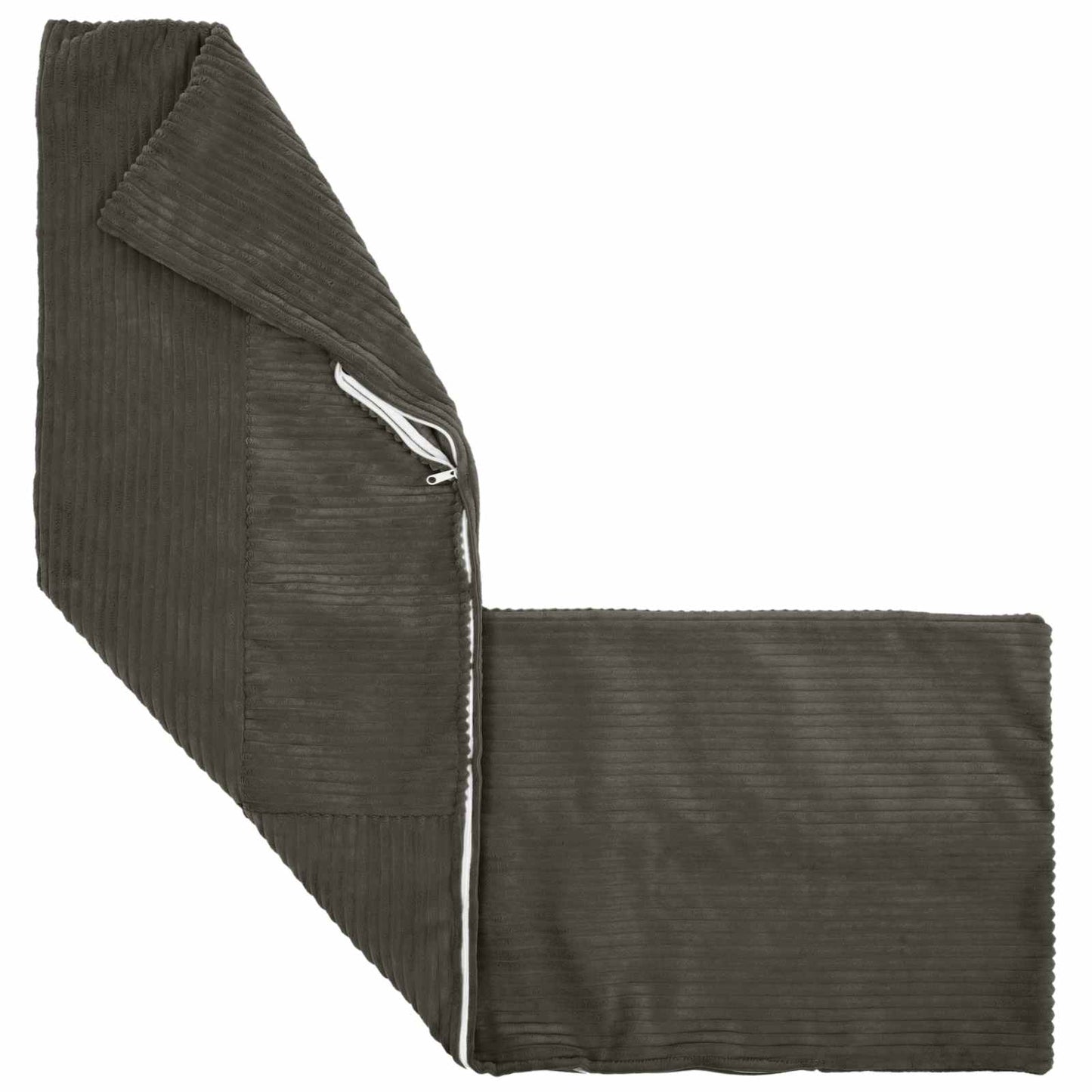 Pudebetræk 2 pcs ALMELO Antracit 40 x 145 cm cordfløjl