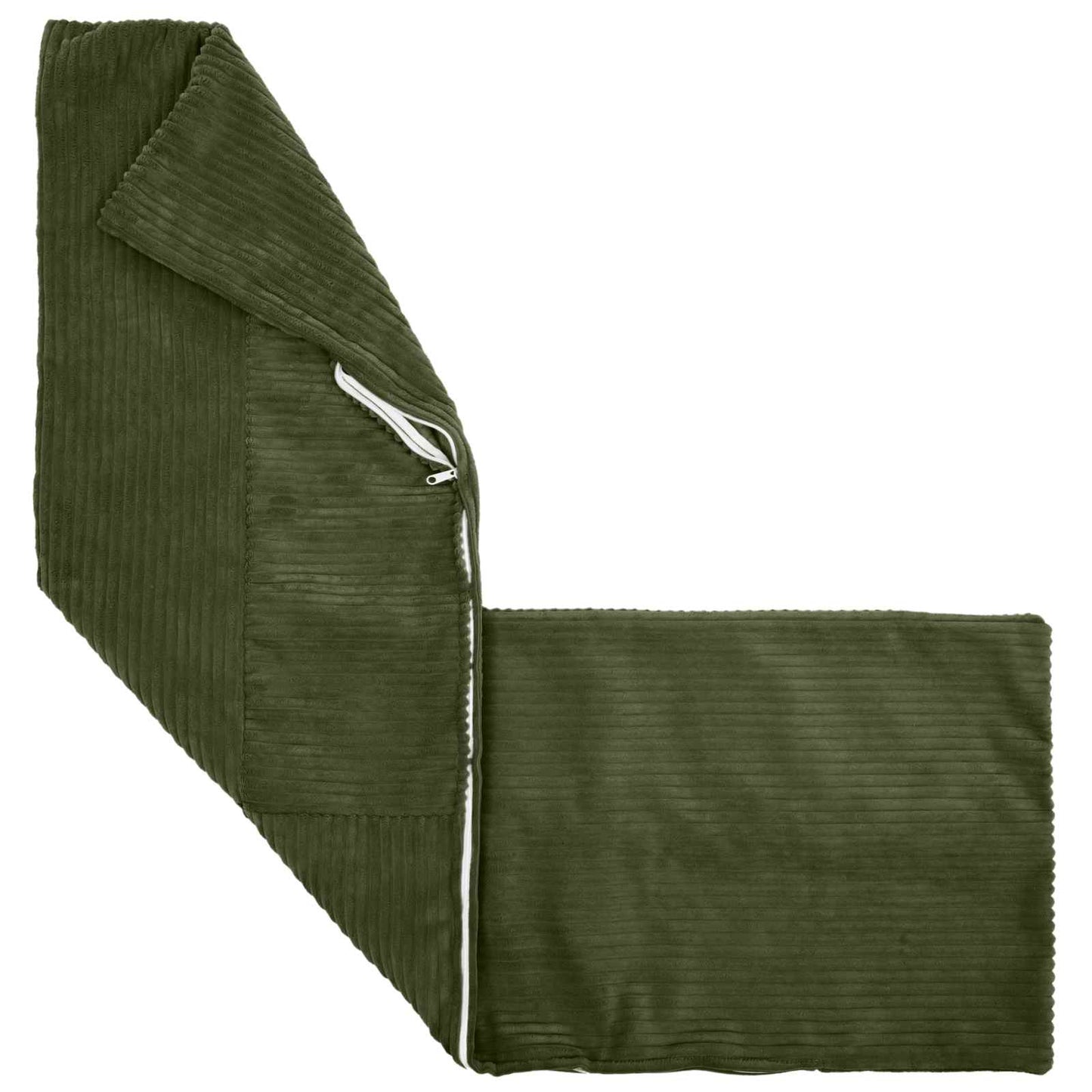 Pudebetræk 2 pcs ALMELO Grøn 40 x 145 cm cordfløjl
