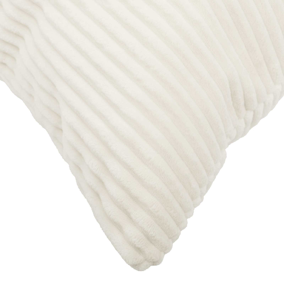 Pudebetræk 2 pcs ALMELO Cremefarvet 40 x 60 cm cordfløjl
