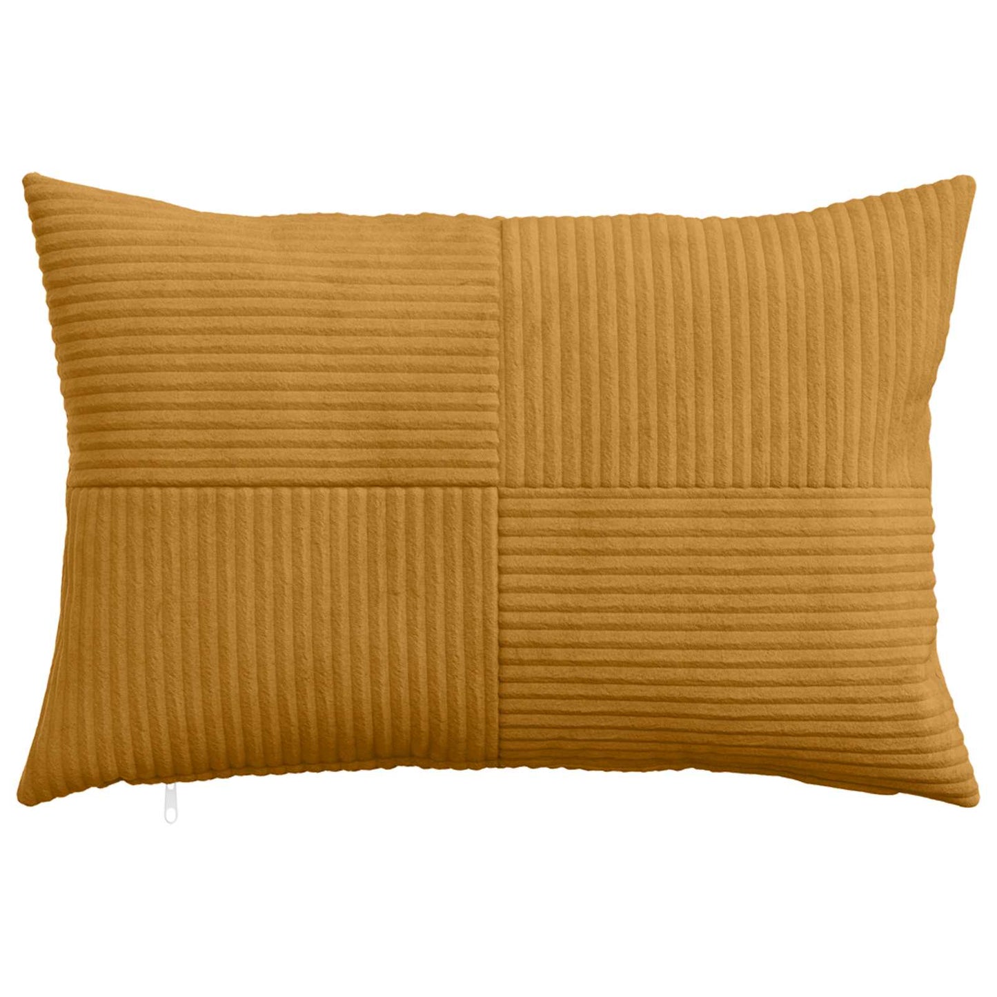 Pudebetræk 2 pcs ALMELO Gul 40 x 60 cm cordfløjl